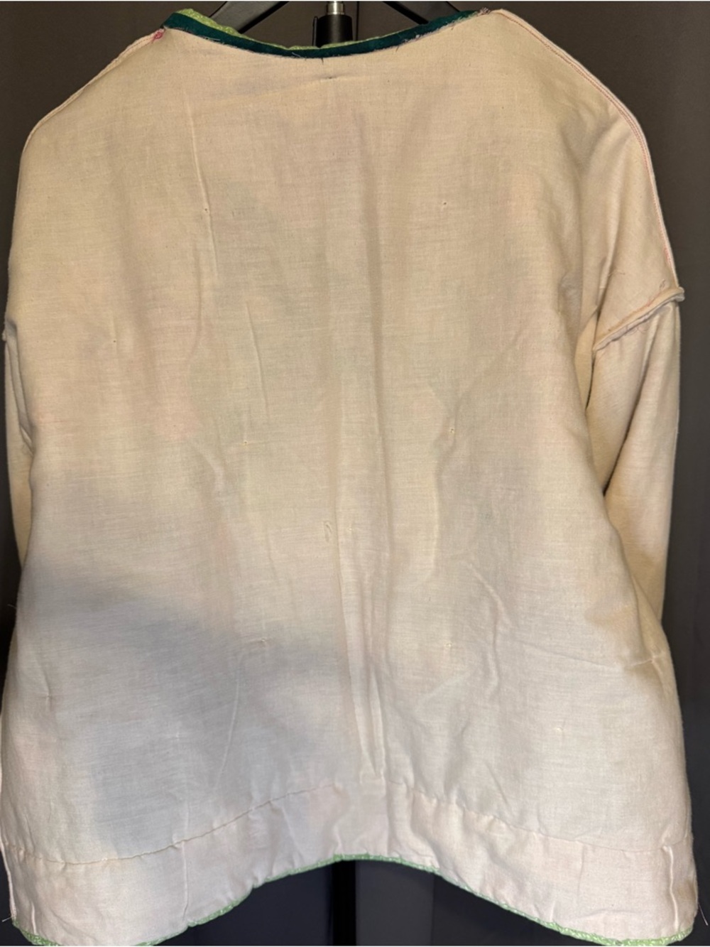 Quilted Floral Patchwork Bomber Jacket - Multicolor - Picture 4 of 5